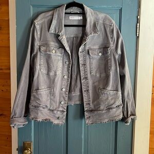 EUC grey jean jacket